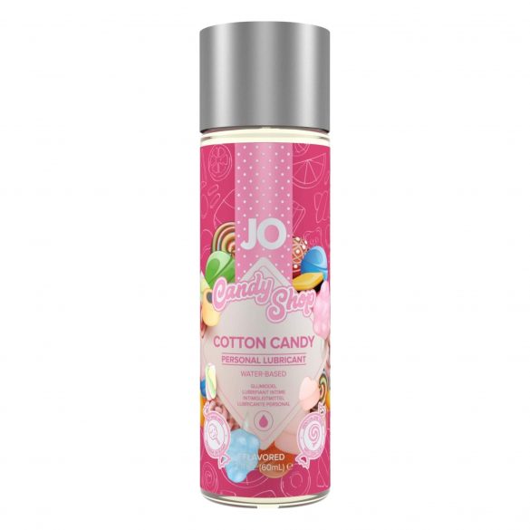 JO Candy Shop Cotton Candy - lubrikant na bázi vody (60ml) - cukrová vata