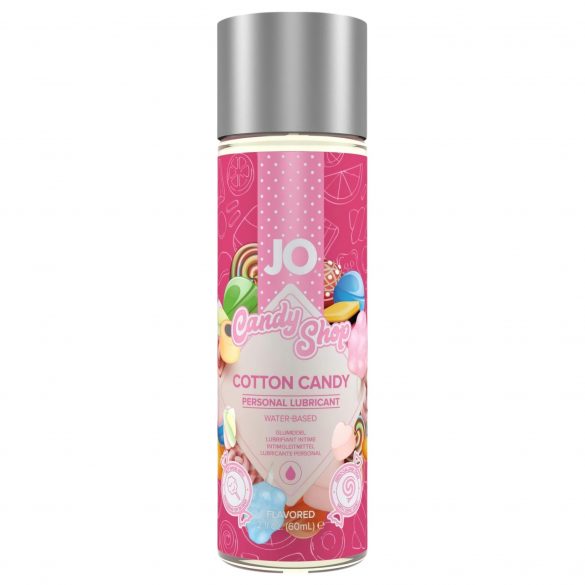 JO Candy Shop Cotton Candy - lubrikant na bázi vody (60ml) - cukrová vata