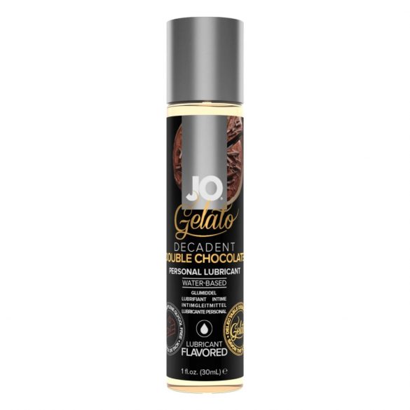 Jo Gelato double chocolat - lubrifiant comestible à base d'eau (30ml)