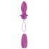 B SWISH Bfilled Classique - vibromasseur anal avec commande radio (violet)