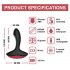 Magic Motion Solstice - vibromasseur intelligent pour prostate (noir)