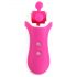 FEELZTOYS Clitella - Vibromasseur rechargeable, rotation, stimulation orale (rose)