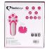 FEELZTOYS Clitella - Vibromasseur rechargeable, rotation, stimulation orale (rose)