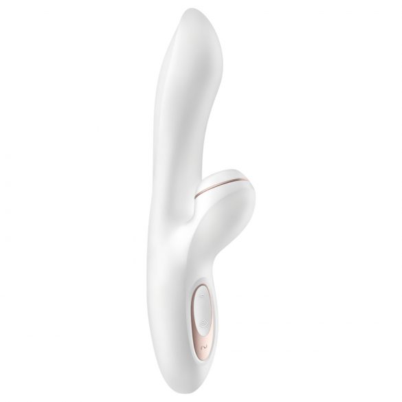 Satisfyer Pro+ G-spot - stimulátor klitorisu a vibrátor na bod G (bílý)