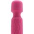 Bodywand Luxe - oplaadbare mini vibrator (donkerroze)