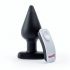 Plug Criant XL - vibreur anal sans fil rechargeable (noir)