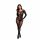 Baci - lange mouw, patroon, catsuit - zwart (S-L)