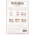 Bye Bra D-F - patchs lifting invisibles pour seins - rose (3 paires)