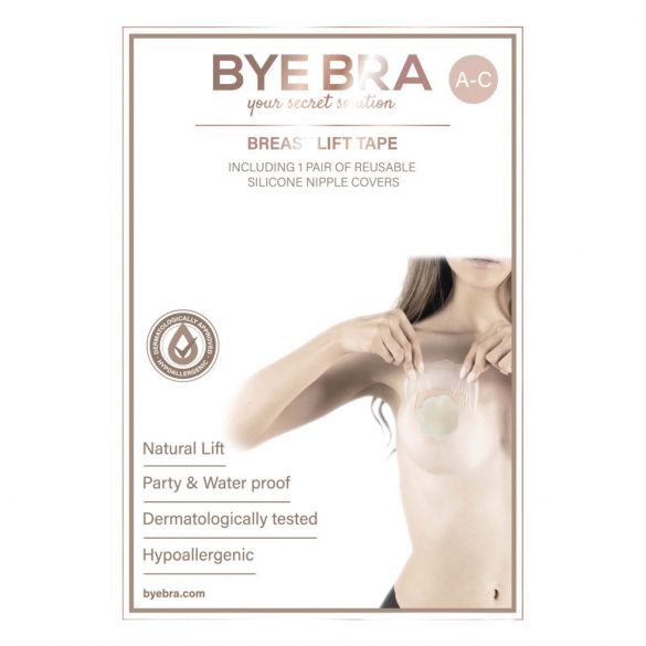 Bye Bra A-C - lift invisible pour seins - nude (4 paires)