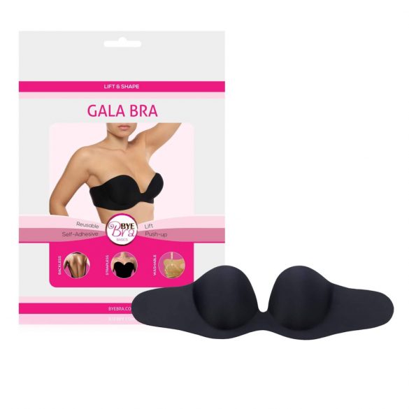 Bye Bra Gala A - Soutien-gorge Push-up invisible (noir)