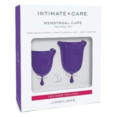   Menstruační kalíšek Jimmy Jane - sada menstruačních kalíšků (fialová)