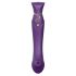 ZALO Queen - G-spot en clitoris vibrator (paars)