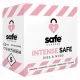 SAFE Intense Safe - vroubkované a tečkované kondomy (5ks)