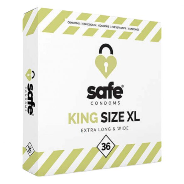 SAFE King Size XL - préservatifs extra larges (36pcs)