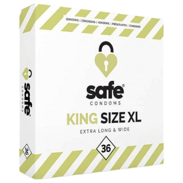 SAFE King Size XL - extra velký kondom (36ks)