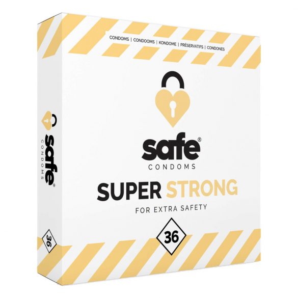 SAFE Ultra Résistant - préservatifs extra-forts (36 pcs)