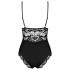 Obsessive 810-TED-1 - body en dentelle extensible (noir)