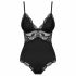 Obsessive 810-TED-1 - body en dentelle extensible (noir) - L/XL