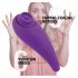 FEELZTOYS Femmegasm - oplaadbare 2in1 clitorisstimulator (paars)