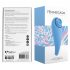 FEELZTOYS Femmegasm - stimulateur clitoridien rechargeable 2en1 (bleu)