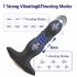 Aixiasia Roy - Rechargeable Radio-Controlled Anal Vibrator (Black) 