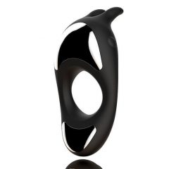   FEELZTOYS Zeus - dobíjecí vibrační kroužek na penis (černý)