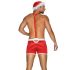 Obsessive Mr Claus - Costume de Père Noël (2 pièces) - rouge - L/XL