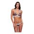 Baci - bloemenkant bh set - M/L