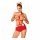 Obsessive Ms Reindy - Women's Reindeer Costume Set (2-Piece) - Red 