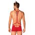 Obsessive Mr Reindy - costume de renne homme (3 pièces) - rouge - L/XL