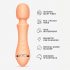 Vush Majesty 2 - vibromasseur rechargeable et étanche (orange)