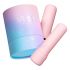 Vush Pop Gloss - oplaadbare, waterdichte minivibrator (roze)