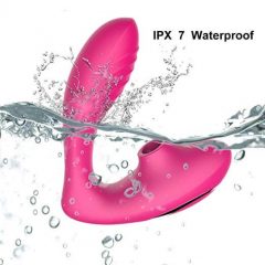   Tracys Dog - vodotěsný vibrátor na bod G a stimulátor klitorisu (růžový)