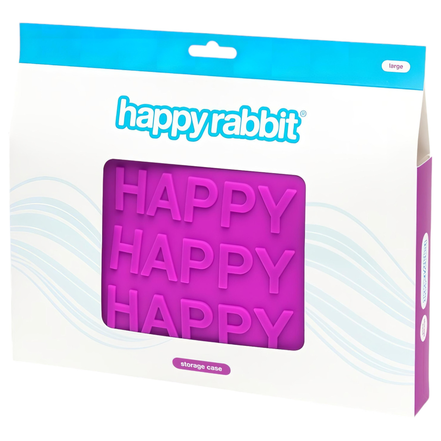 Happyrabbit - sexuální hračka neszeszer (fialová) - velká