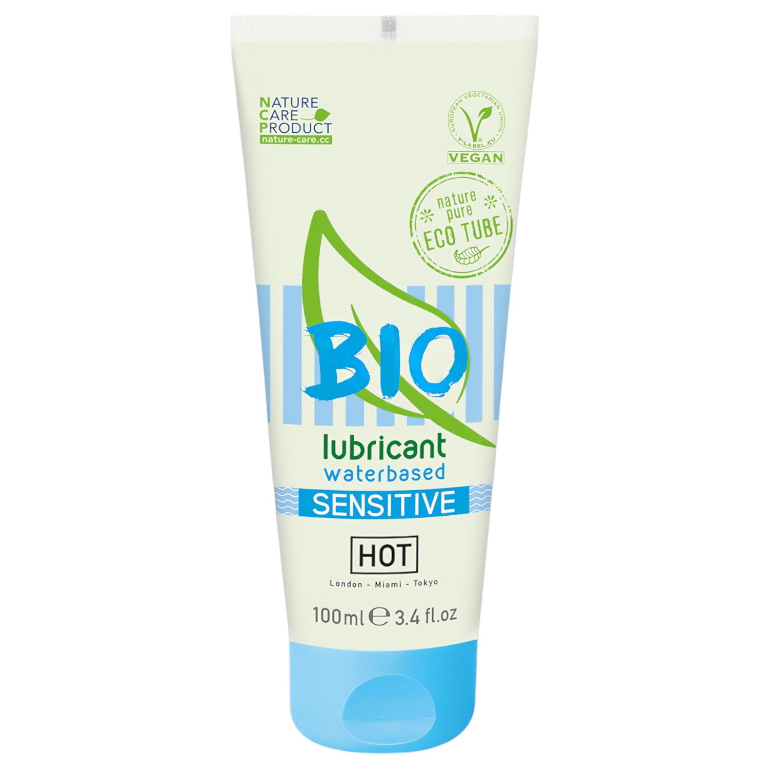 HOT Bio Sensitive - veganský lubrikant na bázi vody (100ml)