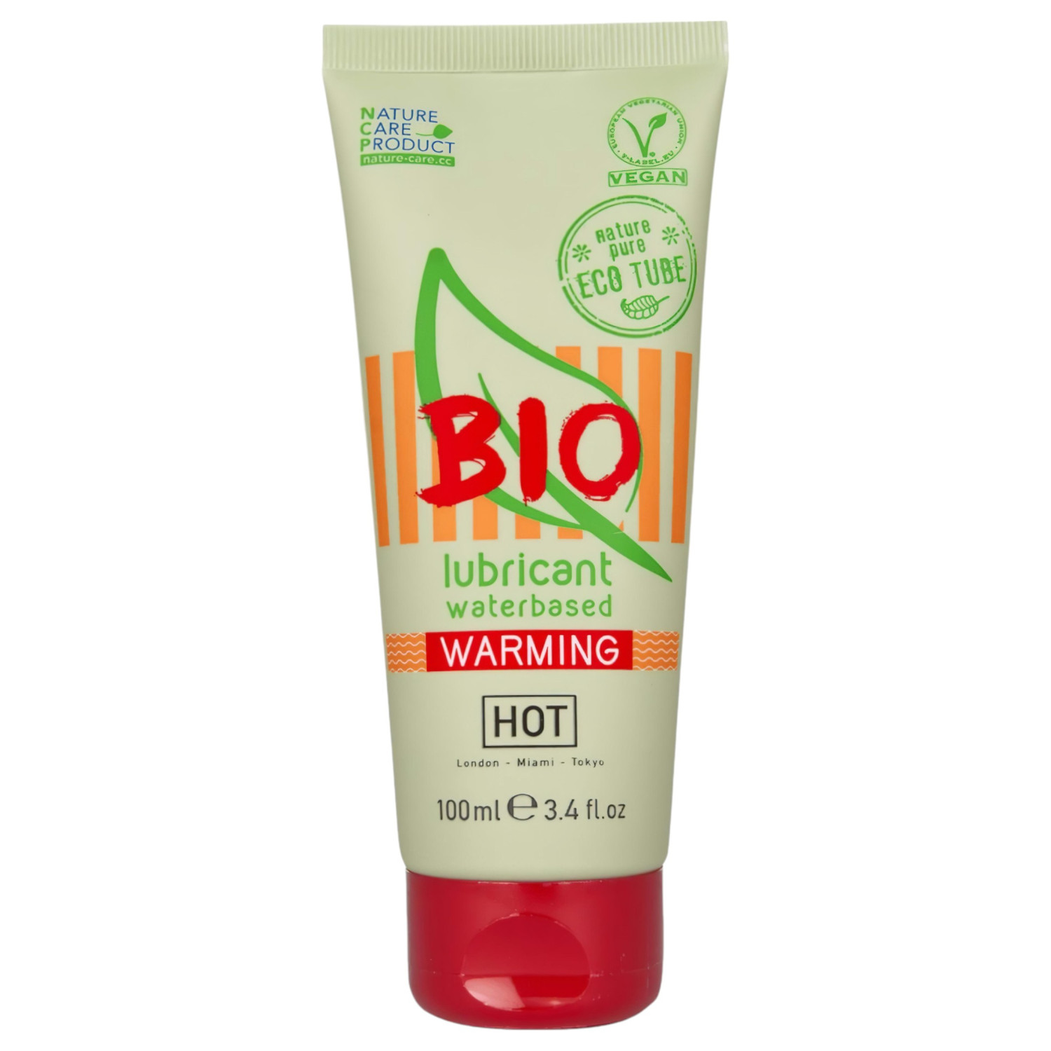 HOT BIO Warming - veganský lubrikant na bázi vody s hřejivým účinkem (100ml)