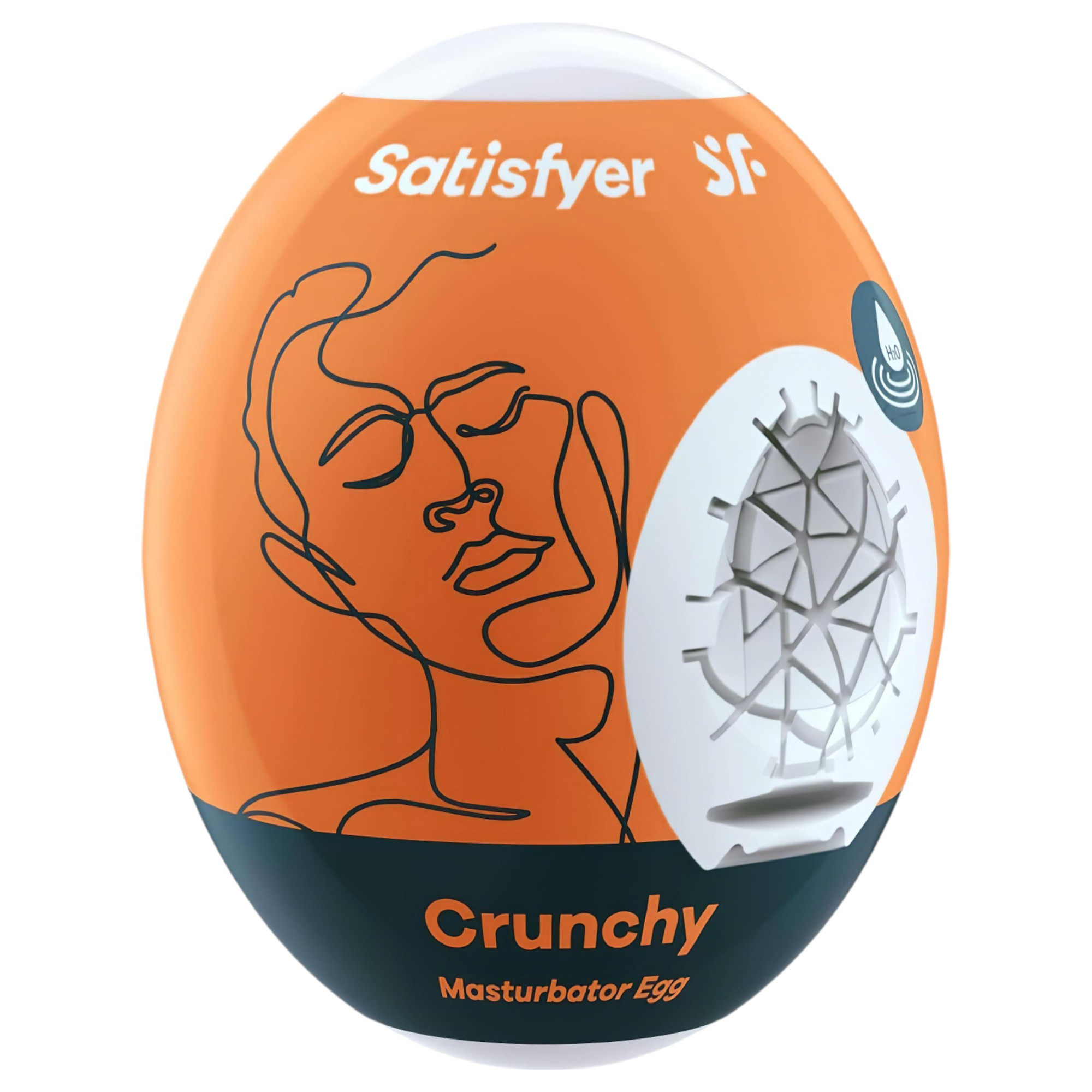 Satisfyer Egg Crunchy - masturbační vajíčko (1ks)