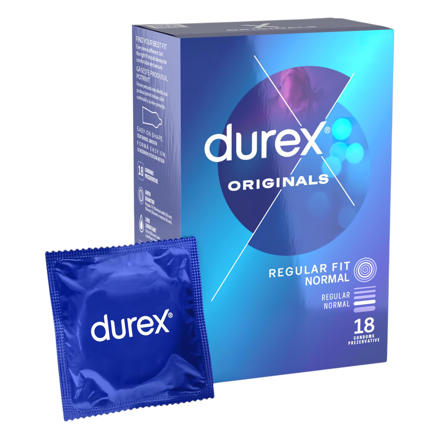 Durex Classic - prezervativ (18 ks)