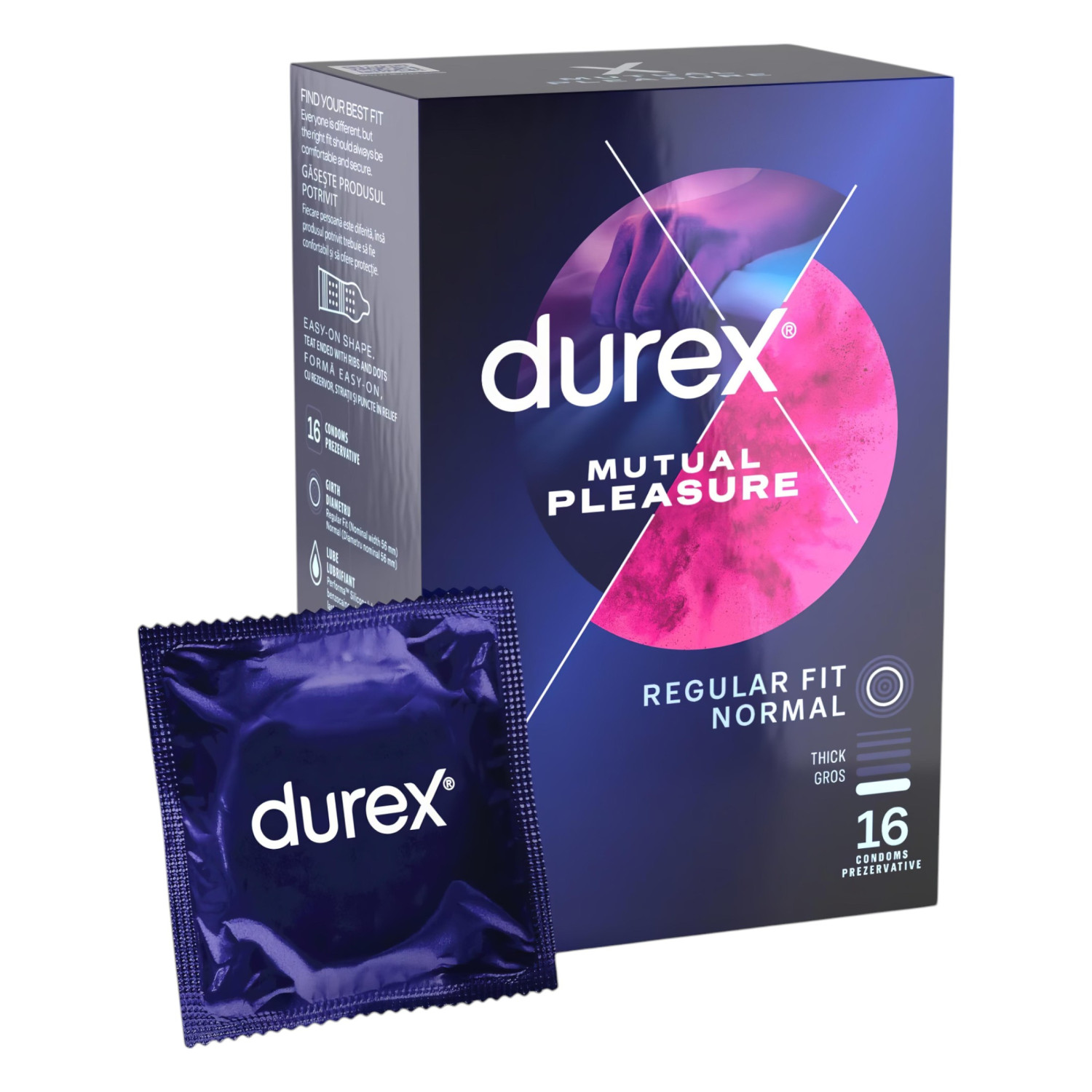 Durex Mutual Pleasure - kondomy (16 ks)