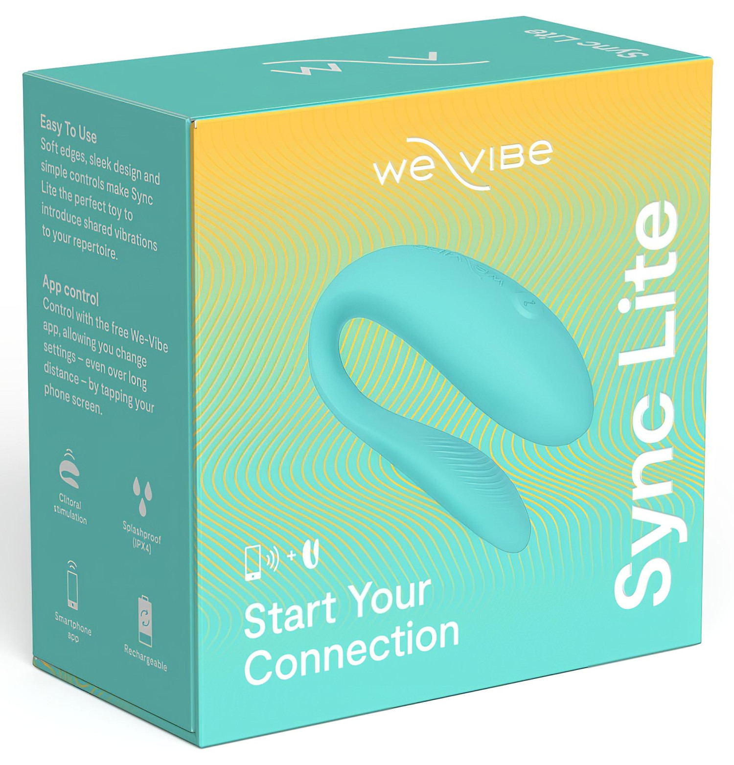 We-Vibe Sync Lite - inteligentní, nabíjecí párový vibrátor (zelený)