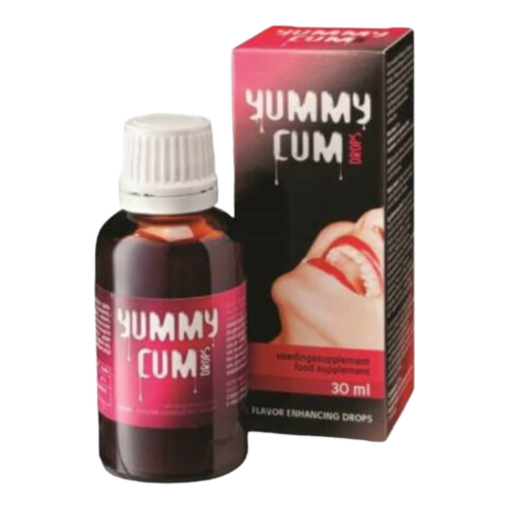 Yummy Cum Drops - výživový doplněk v kapkách - pro muže (30 ml)